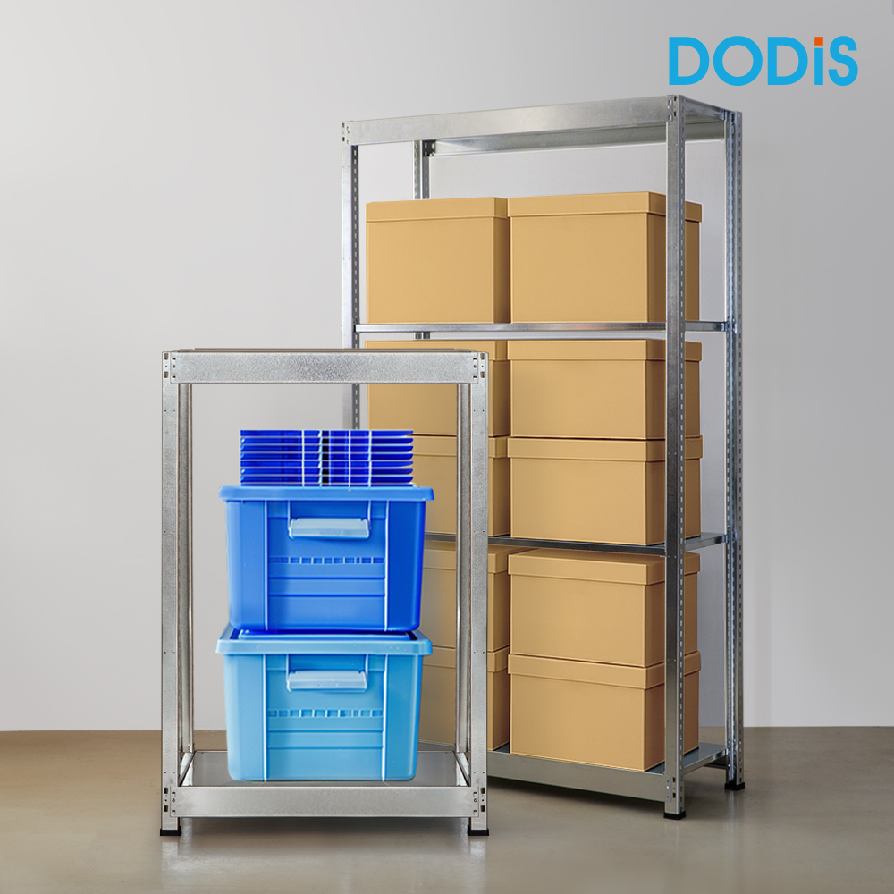 누들랙 실버 경량랙 캠핑용품 선반 아연랙 메탈 스텐 철제 무볼트 창고 앵글 9004501200