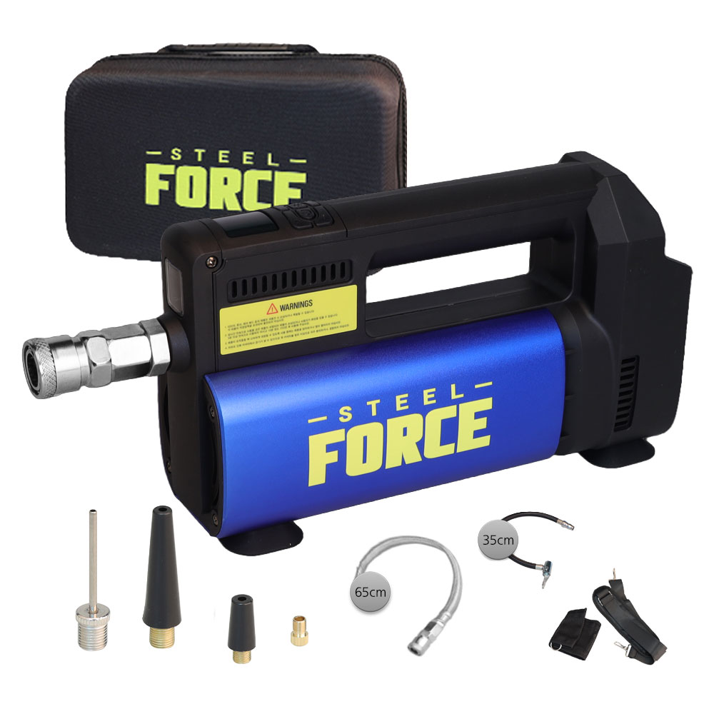 마끼다호환 18V 휴대용 차량용 콤프레샤 자동차 어에펌프 타이어 공기주입기 - 상품 이미지