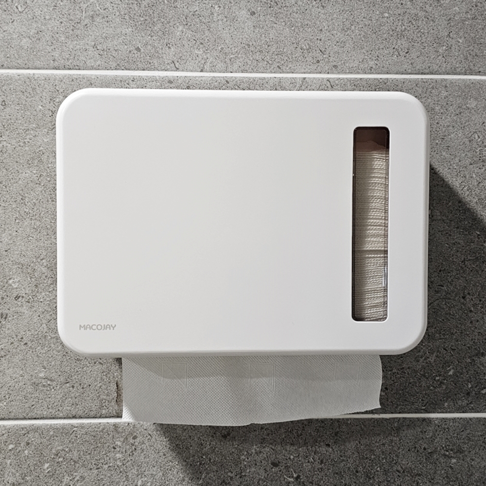 핸드타올케이스 페이퍼타올 디스펜서 화장실 티슈 키친타올 무타공 시그니처 슬림 제품 이미지