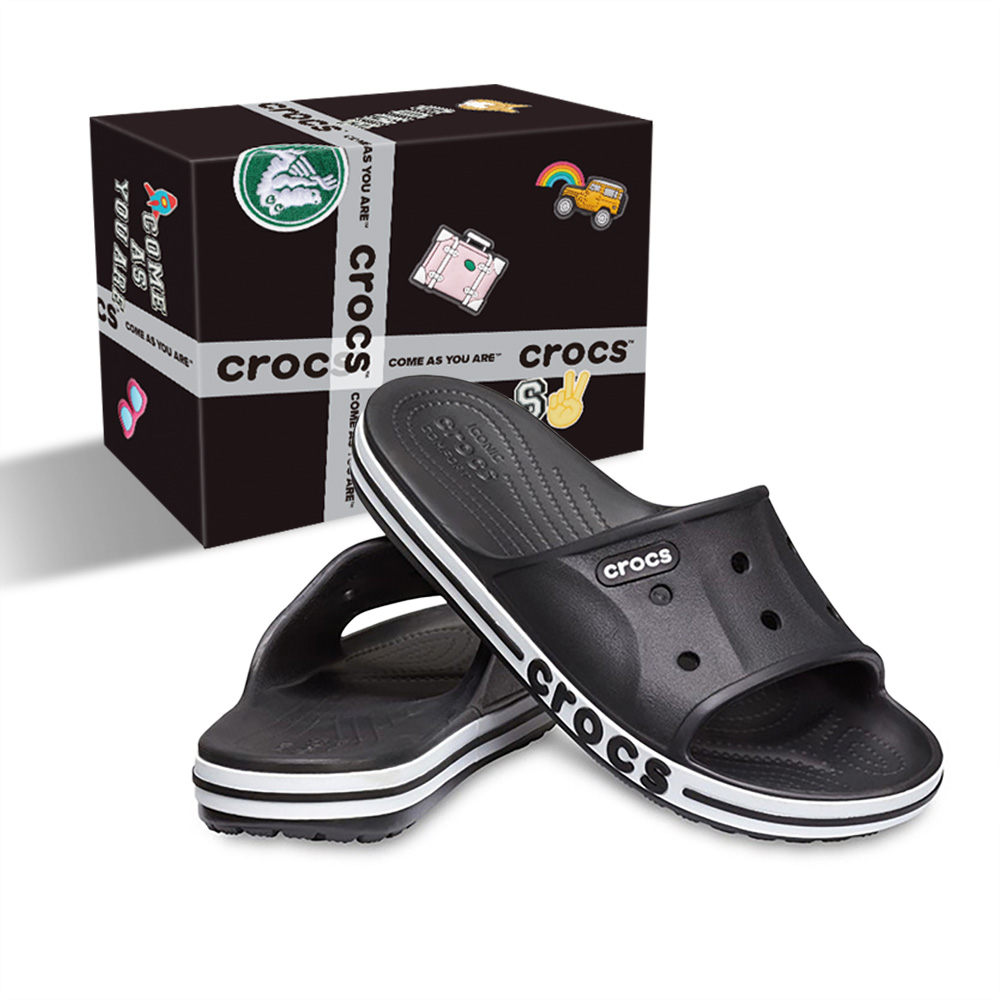 [크록스 본사] 남녀 공용 바야밴드 슬라이드 205392 3종 택1