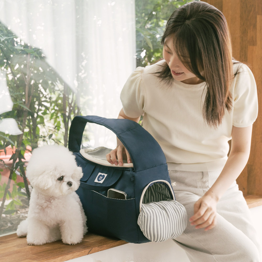 강아지슬링백 이동가방 포대기 뉴스너그 가방단품M