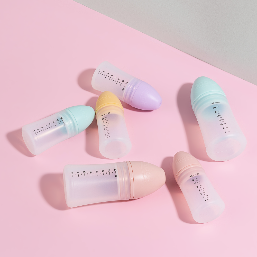 실리콘 약병 쏘옥 아기 투약병 약통 물약병 15ml 4개 + 30ml 2개 세트 - 상세 이미지 4
