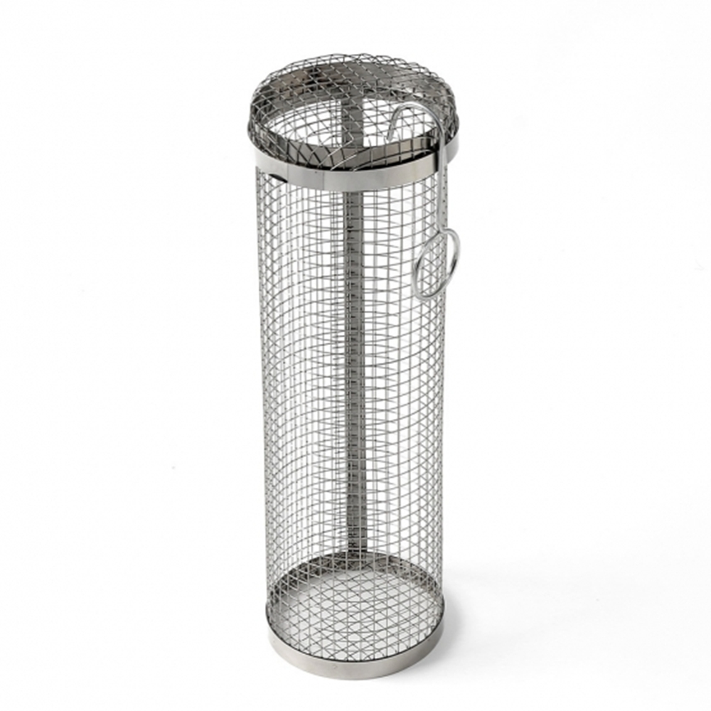 캠핑 원통불판 스텐 바비큐 원통그릴 야외 숯불 삼겹살