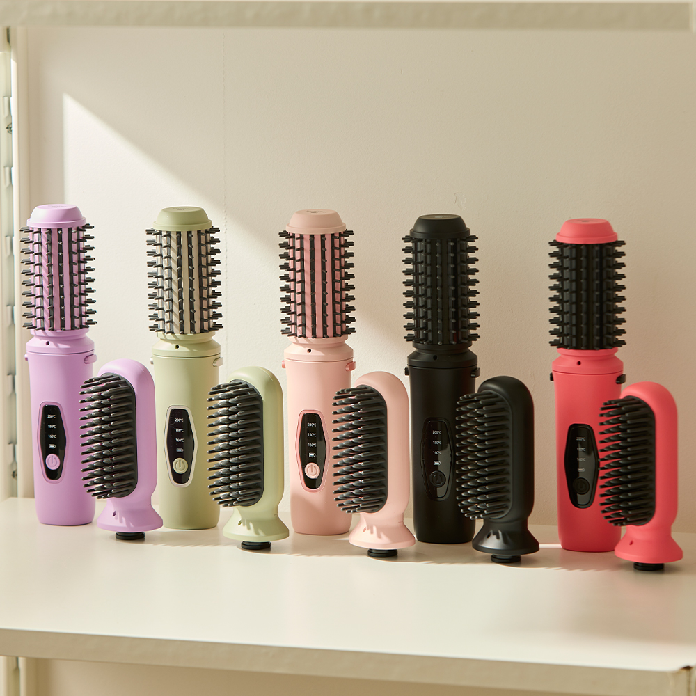 슈틸루스터 휴대용 무선 듀얼 빗 고데기 ST-DWC100