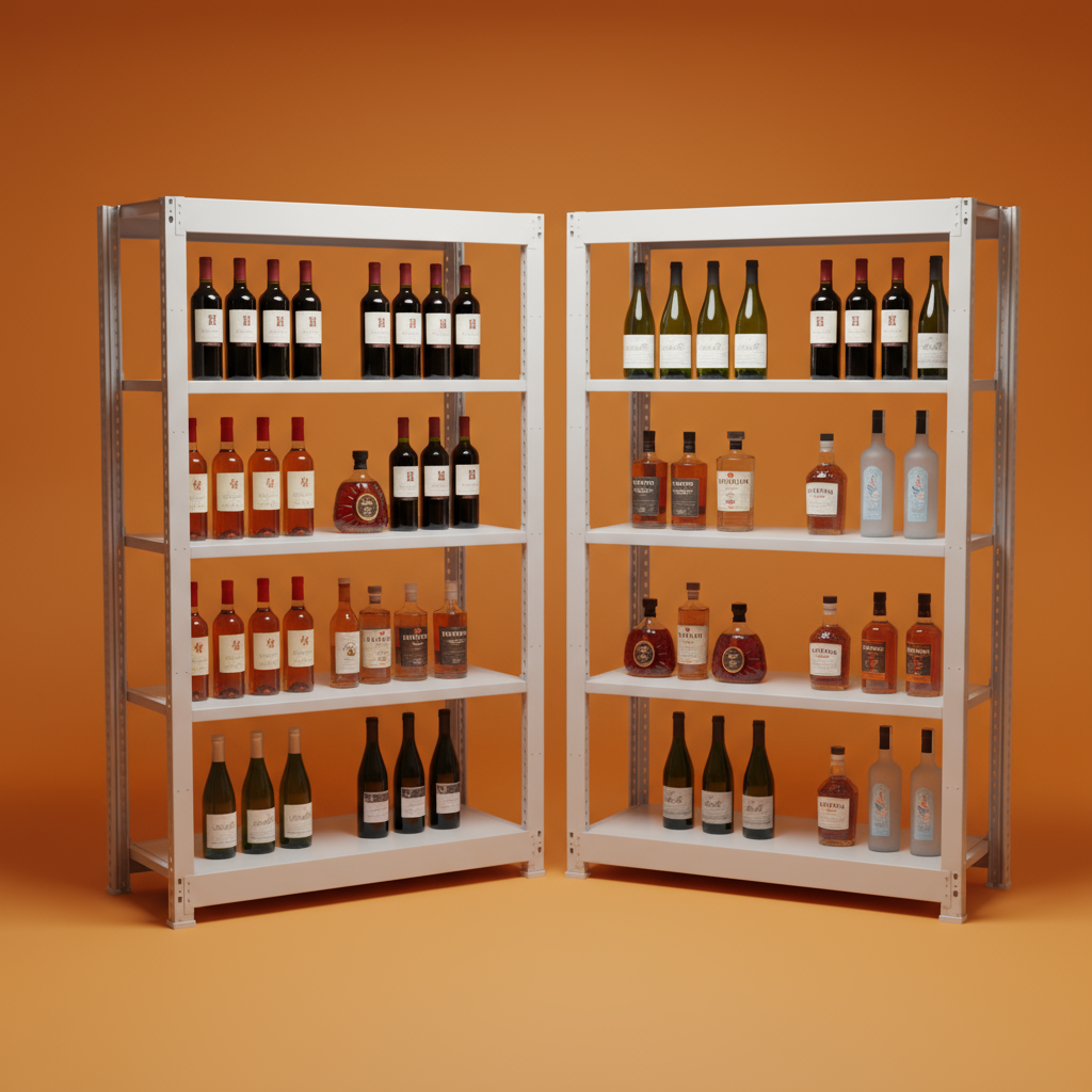 스피드랙 맥스 200KG 경량랙 독립형 철제선반 조립식 앵글 창고 렉 9003001500 5단 - 메인 이미지