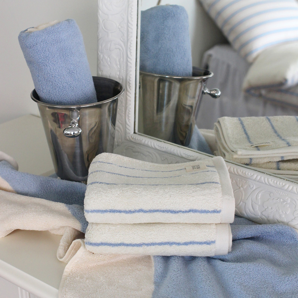 소프트터치 하프 미니멀 40수 코마사 200g 선염 호텔 수건 5+5매 세트