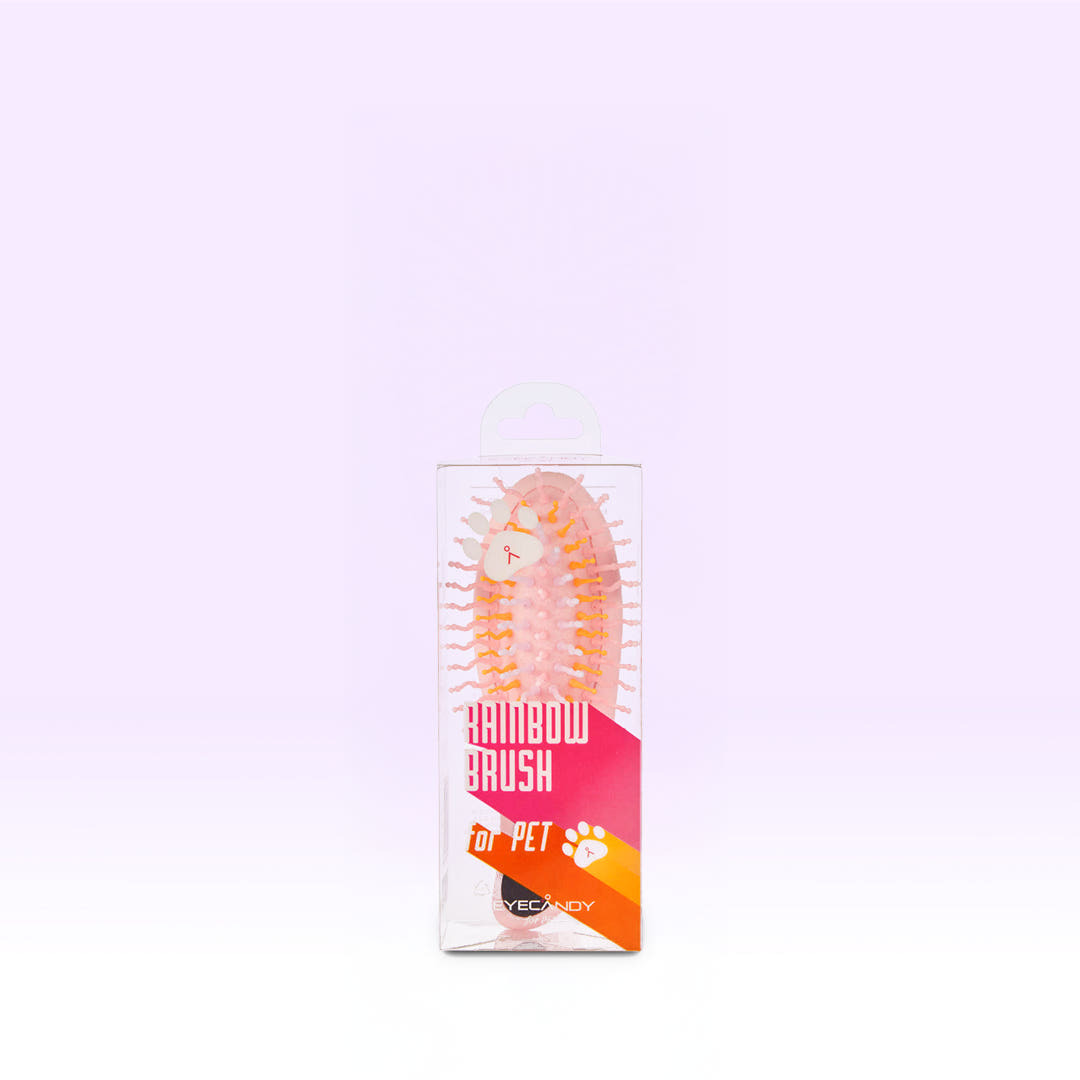 아이캔디 레인보우 브러쉬 for PET 펫브러쉬 강아지 애견빗 (사이즈-미니) - 메인 이미지