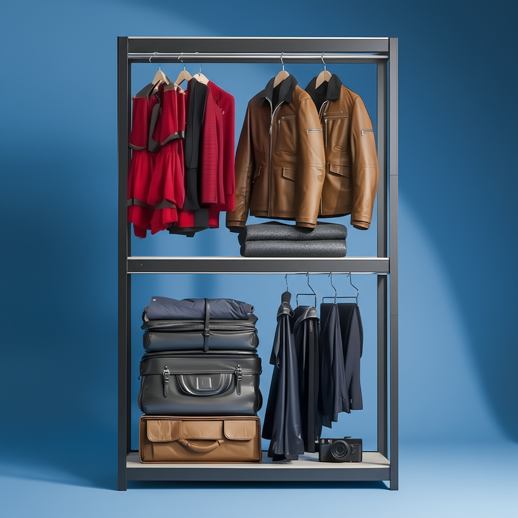 시스템행거 옷장 커튼 철제 조립식 드레스룸 홈던트하우스 9004001800 3단행거봉2개