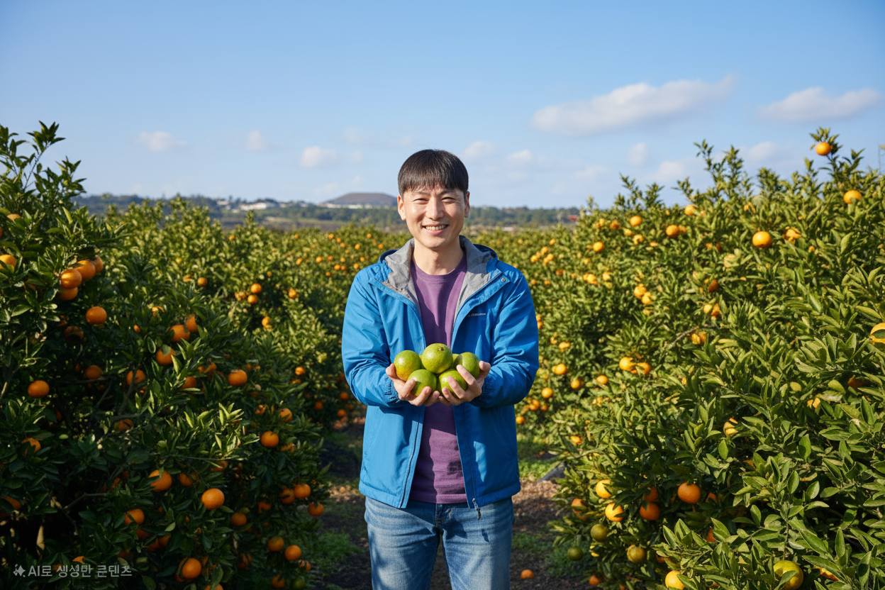 로얄과 극조생 타이백 타이벡 감귤 11Brix, 4.5kg, 1개