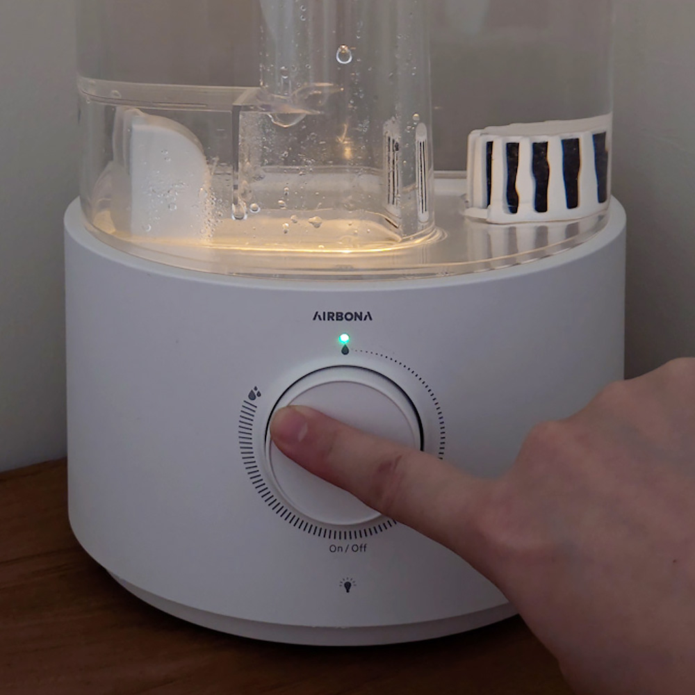 에어보나 무드등 대용량 초음파 가습기 4L AB-B320UH