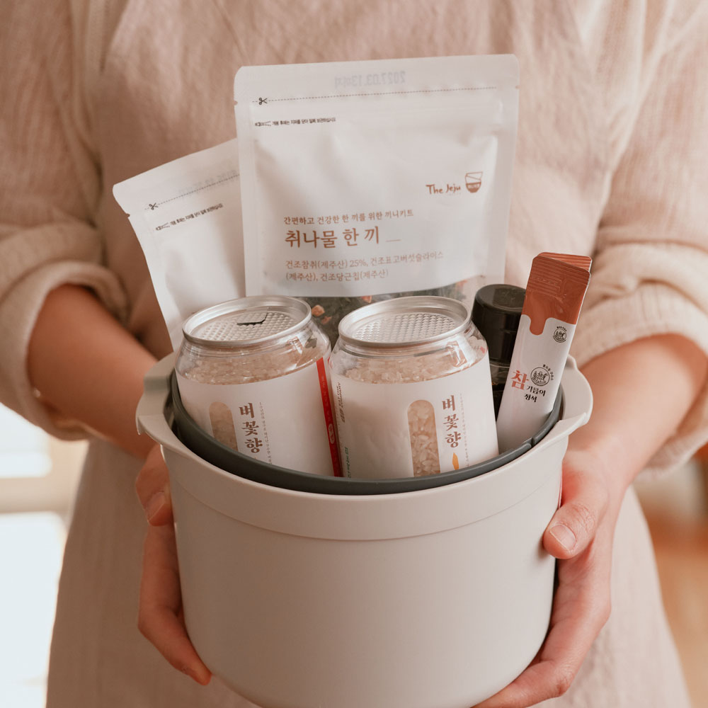 프리미엄 선물 실온 간편식 조리키트 잇더밀 끼니키트 제주 나물 솥밥 한끼를 선물하세요. 이미지 7
