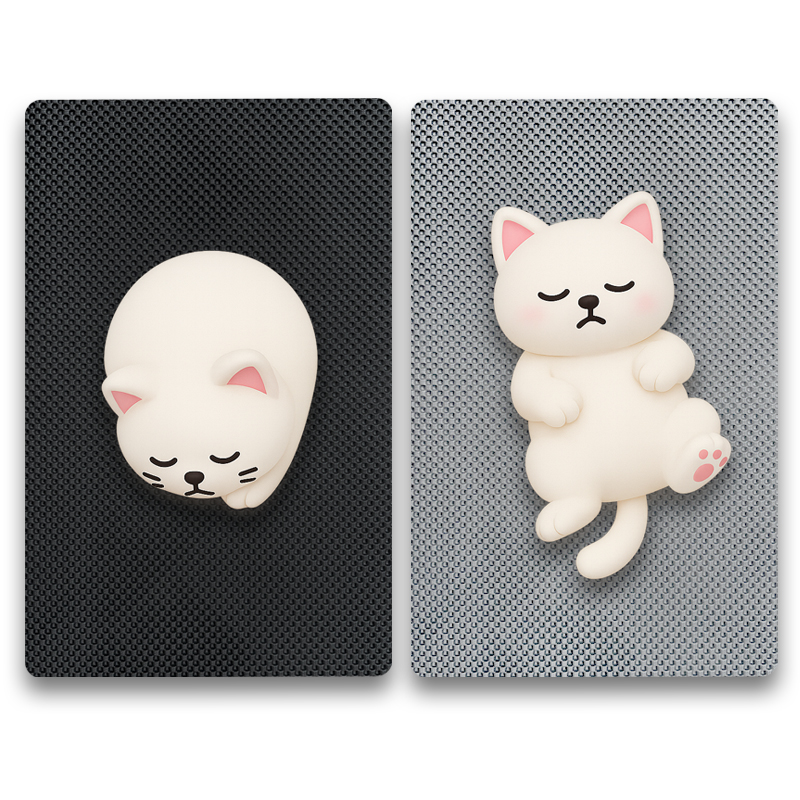 더존 엠보싱 고양이 매트 모래 사막화방지 그레이 65x60cm 이미지 7
