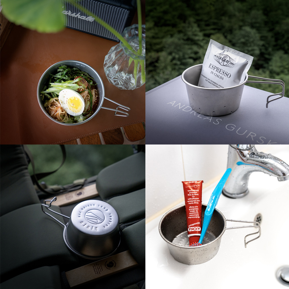 플라타 시에라 컵 캠핑 백패킹 등산 600ml, 스테인리스