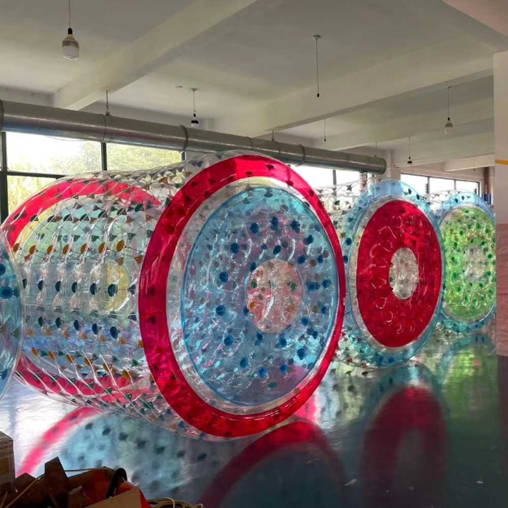 물놀이 워터 롤러볼 수상 레저 이벤트 체험 원형 1.8x2m - 상세 이미지 2