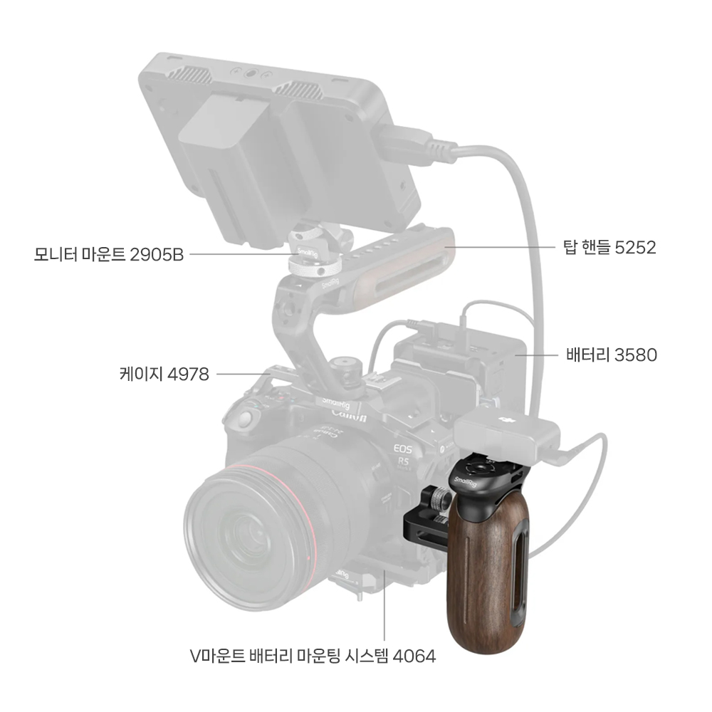 스몰리그 5237 우드 사이드 핸들 - 상세 이미지 4