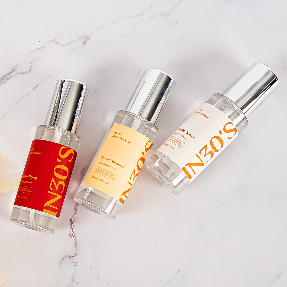 인써티 EDP 섬유향수 섬유탈취제 고급 옷 의류 향수 드레스퍼퓸 100ml 딥로즈 - 상품 이미지