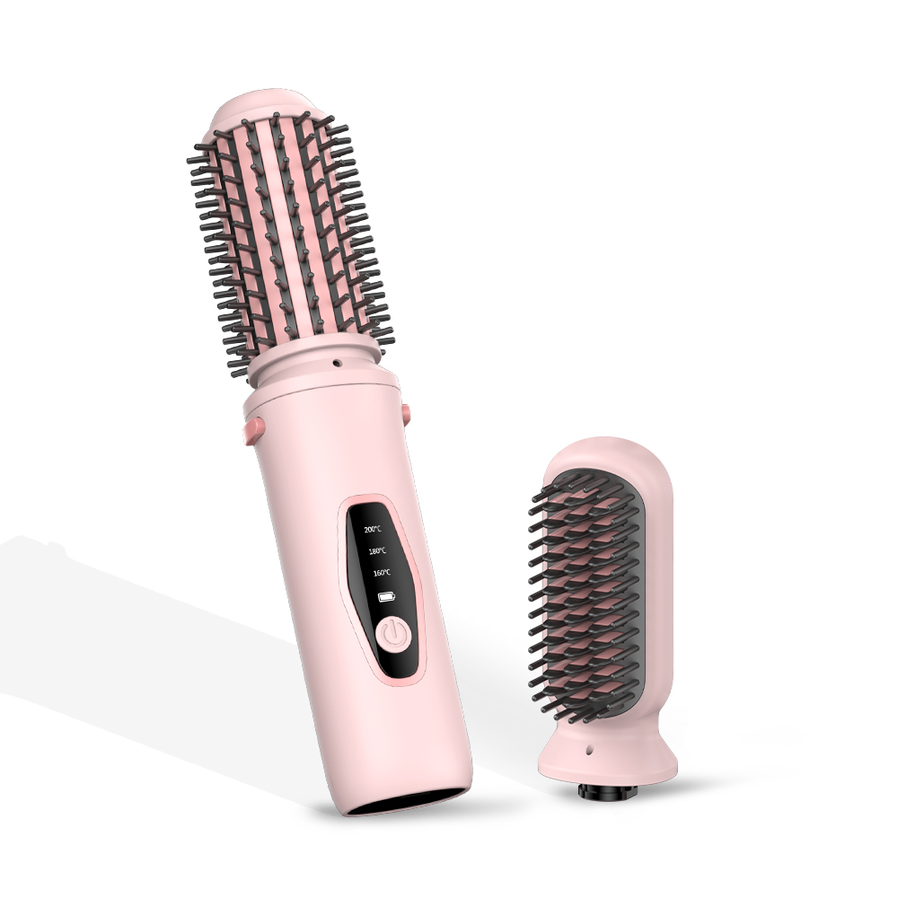 슈틸루스터 휴대용 무선 듀얼 빗 고데기 ST-DWC100