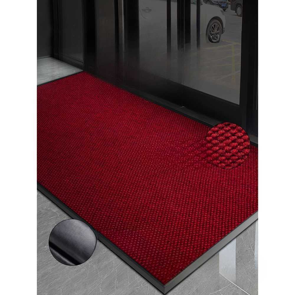 대형 업소용 현관 매트 출입구 바닥 먼지 흡착용 60x150cm 그레이 - 상세 이미지 2