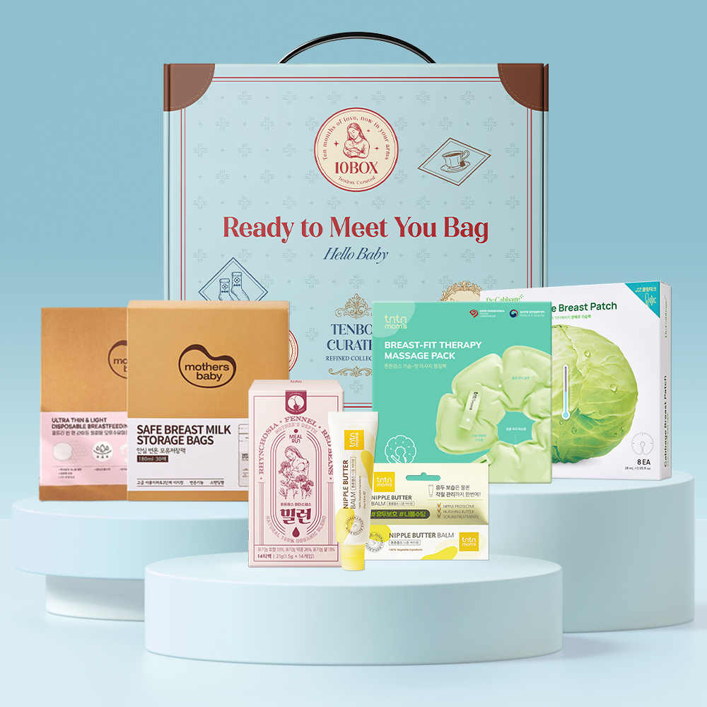 [출산선물] 텐박스 완전 모유수유 완모박스 출산축하선물 수유용품 산모선물