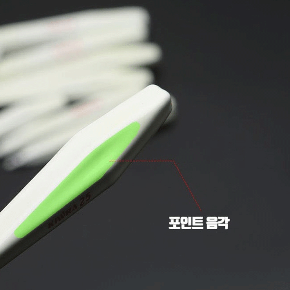 키우라 오모지그 주꾸미 갑오징어 고리 다운샷 낚시 야광 봉돌 추 싱커 30호, 3개입, 1개 - 상세 이미지 5