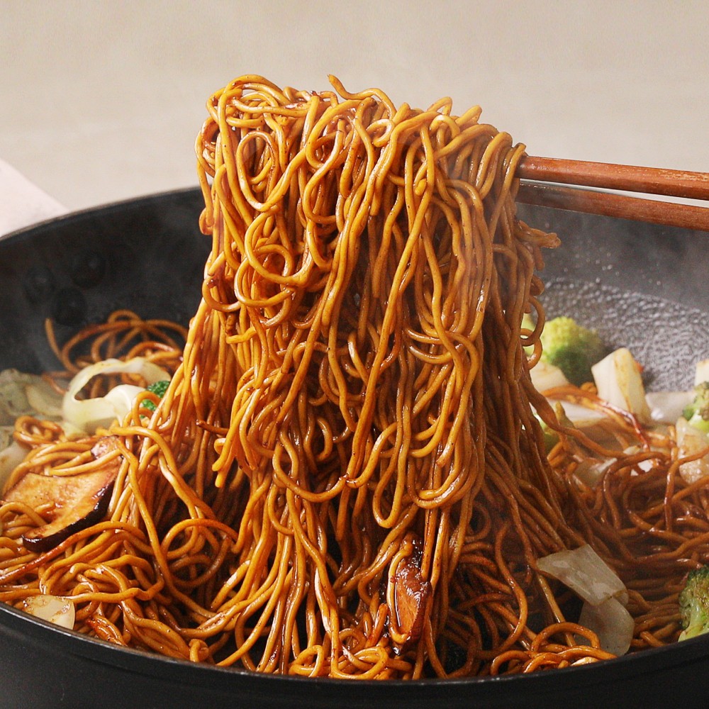 [푸딩팩토리] 푸딩프렙 홍콩식 에그누들 볶음면 (차우면) 180g 차오멘 차우멘 밀키트 - 상세 이미지 4