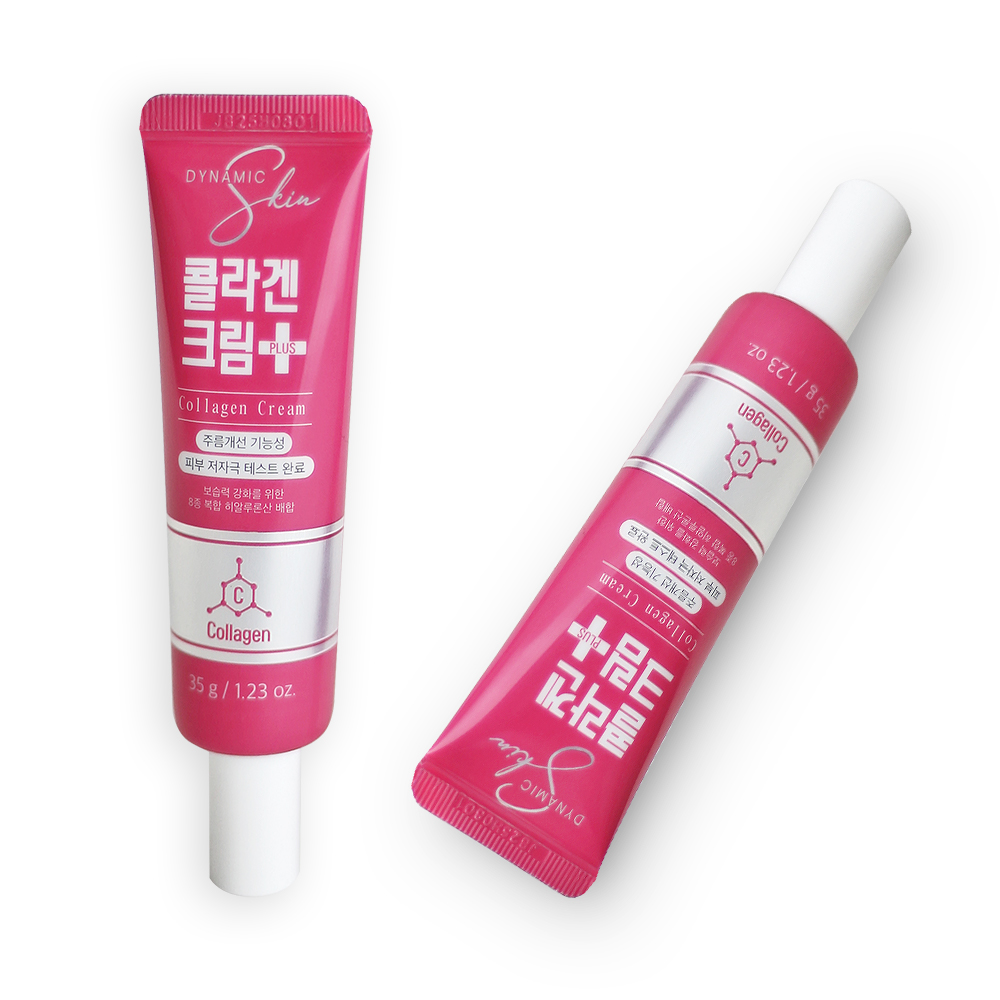 다이나믹스킨 콜라겐 크림 플러스 주름개선 피부탄력 고보습 약국화장품 35ml, 10개 - 상세 이미지 3