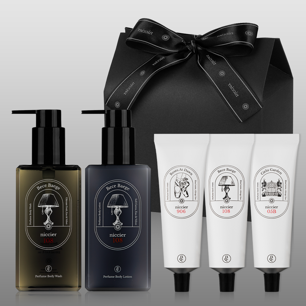 [니치어] 오 드 벨벳 퍼퓸 바디 로션 250 mL + 워시 250 mL + 핸드크림 50 mL 3종 SET 명품 선물 남성 여성 공용 백화점 바디밀크 크림 - 상세 이미지 2