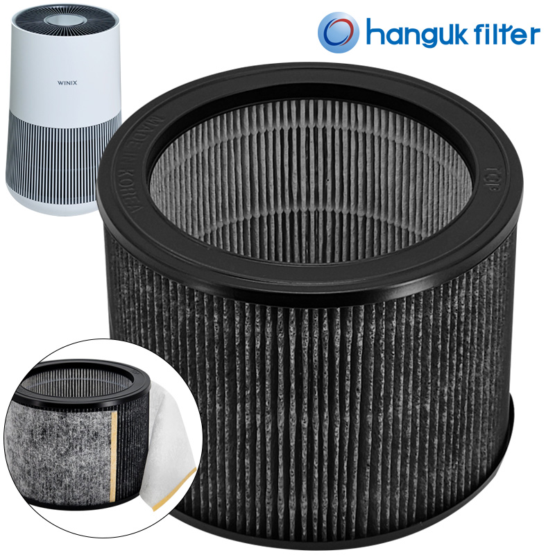 [호환] 위닉스 공기청정기 필터 타워엣지 컴팩트 일체형필터 AT5M200-MWK 한국필터 제품 이미지
