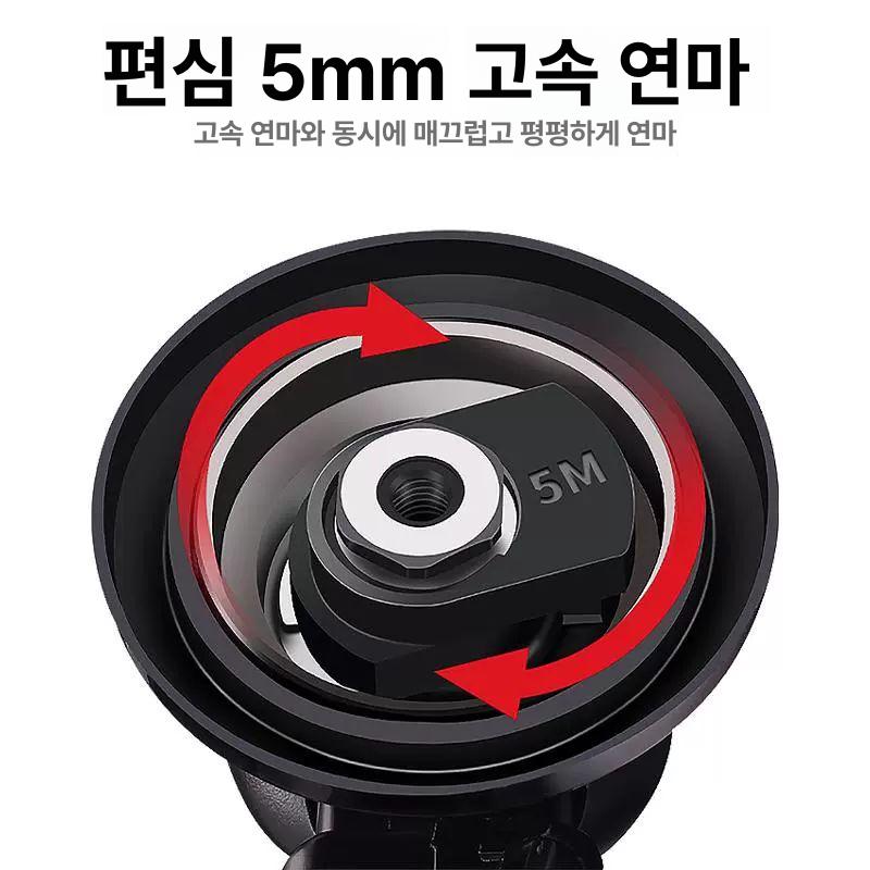 공압 그라인더 샌딩기 연마기 공업용 산업용 그라인딩 면취기 연삭 절단기 에어공구 광택기 5인치 프리마 전강 - 상세 이미지 3