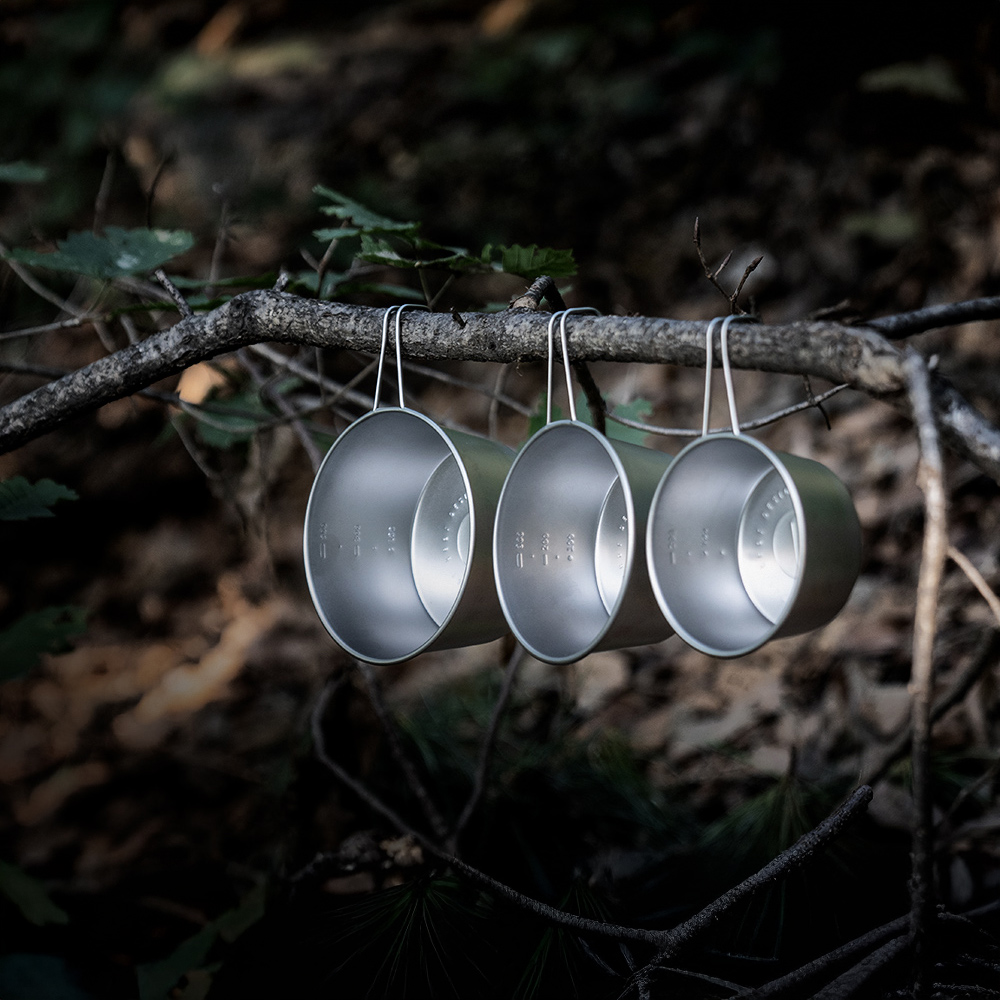 플라타 시에라 컵 캠핑 백패킹 등산 600ml, 스테인리스