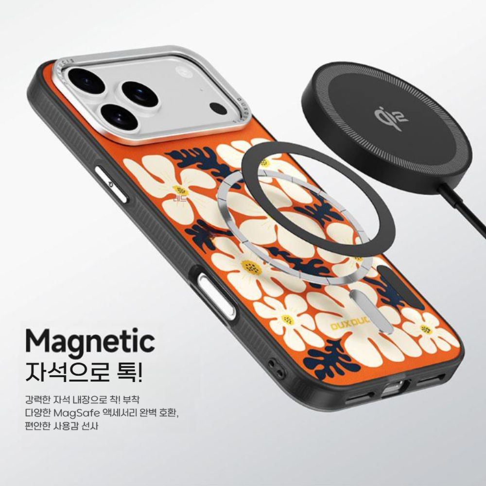 아이폰17 에어 프로 맥스 케이스 스킨 맥세이프 알루미늄 메탈 버튼 풀커버 - 상세 이미지 2