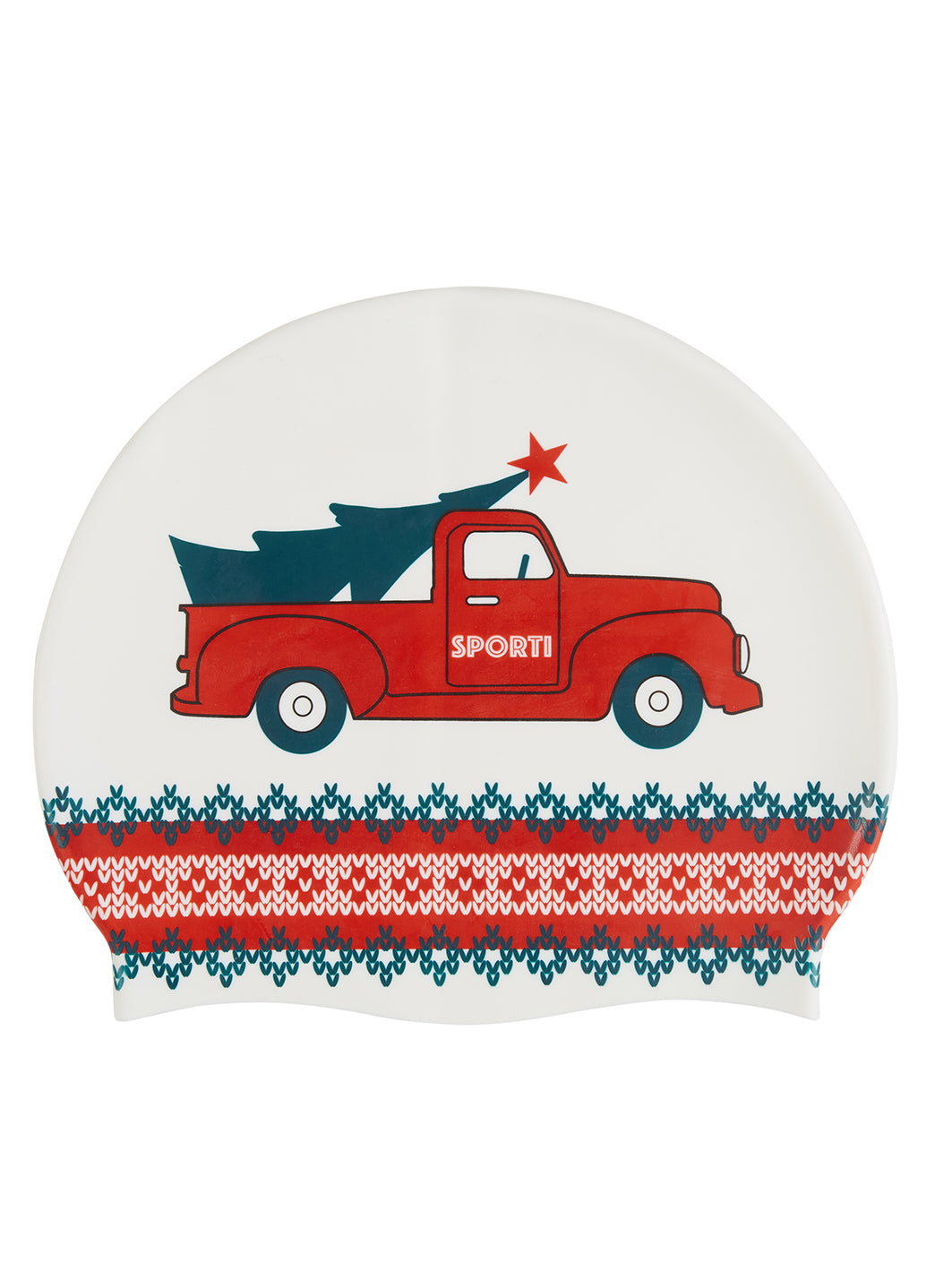 Granny Sweater Collection Home for the Holidays Swim Cap - 메인 이미지