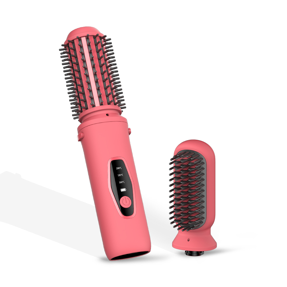 슈틸루스터 휴대용 무선 듀얼 빗 고데기 ST-DWC100