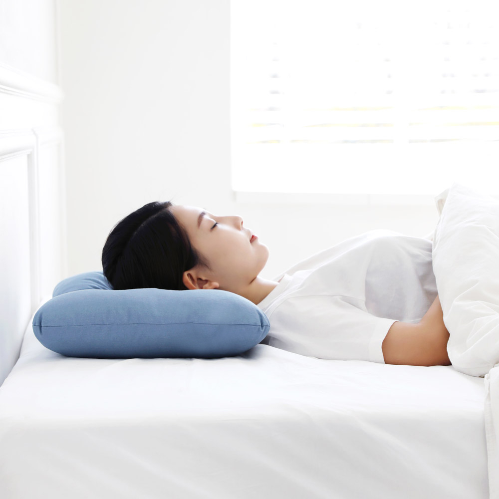 피넛버터젤리 피오라 빨아쓰는 기능성 낮은 경추베개 목편한 수면 고급베개