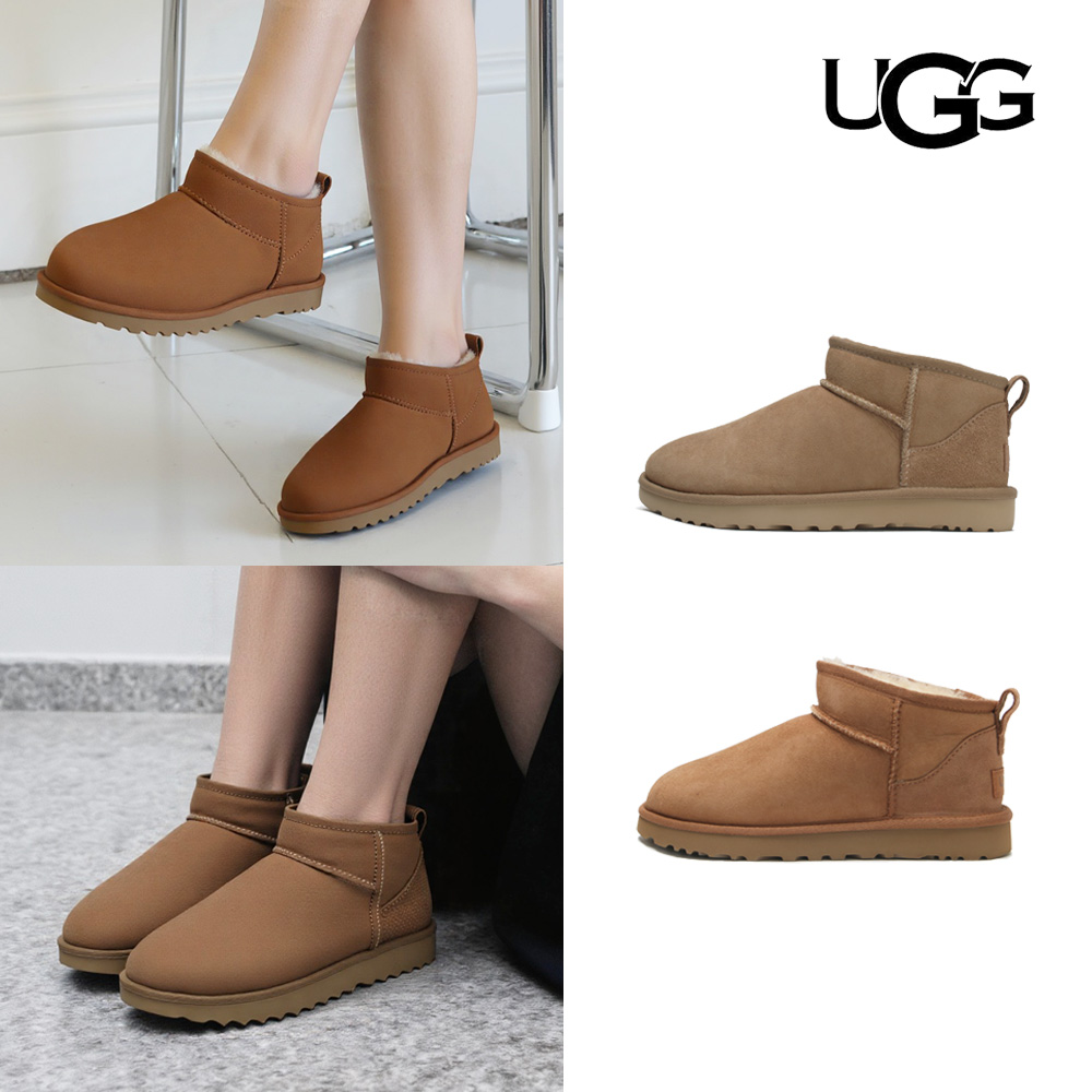 UGG 미국 어그 부츠 울트라 미니 클래식 양털 여성 - 상품 이미지