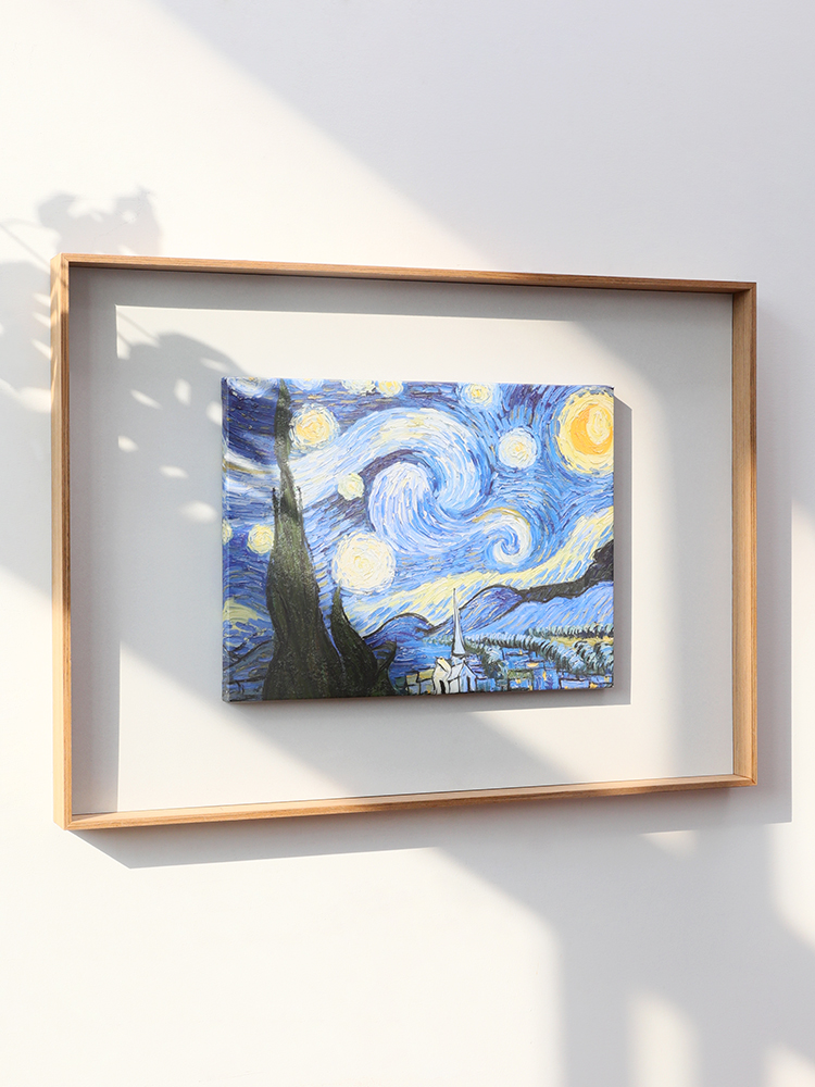 유화 캔버스 액자 벽걸이 취미 직장인취미 그림 풍경 그리기 캔버스액자 거실액자 인테리어 브라운 40cmx50cm - 상품 이미지