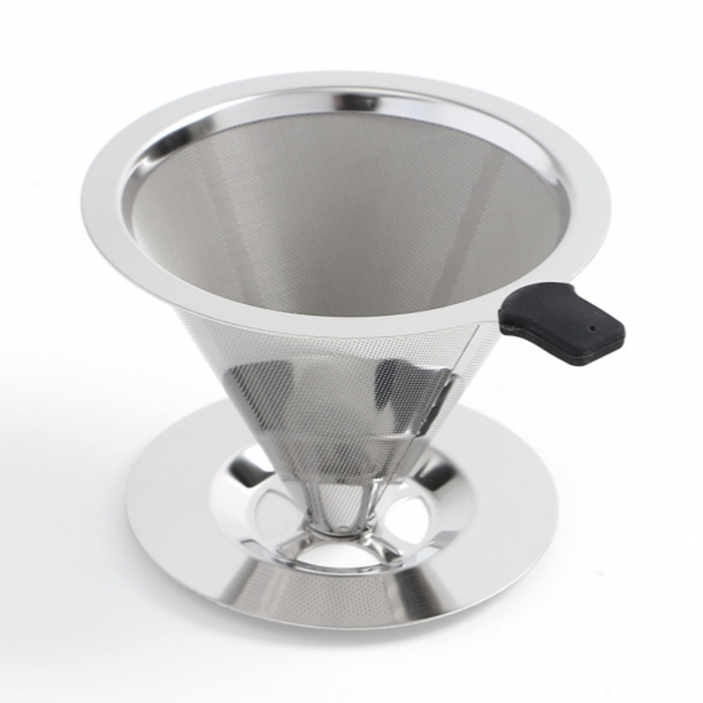 스텐 커피드립퍼 반영구 핸드드립 커피필터 가정용 캠핑