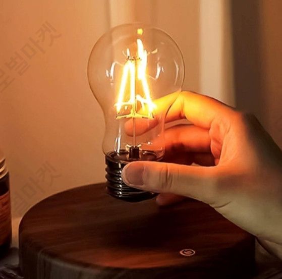 공중부양오브제 자기부상 LED 감성 무드등 침실 거실 - 상세 이미지 2