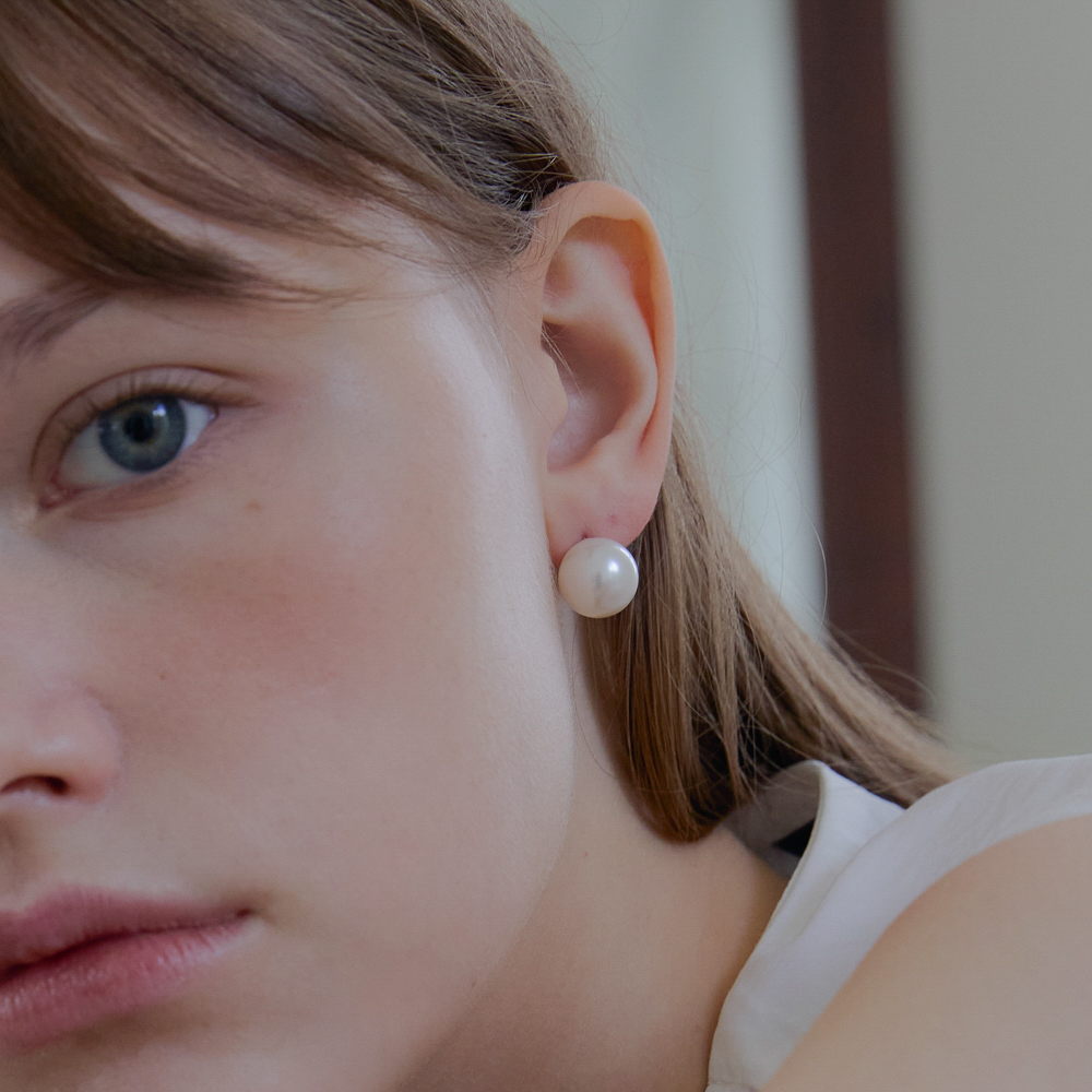 스와로브스키 진주 귀걸이 실버925 8mm 10mm 12mm