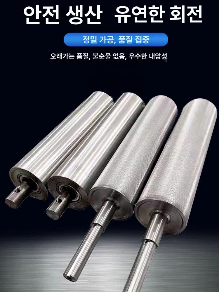 콘베어로라 부품 컨베이어 운반기 산업용 콘베어 나사 아연도금 부속품 기어헤드 브라켓 원뿔형 롤러 - 상세 이미지 5