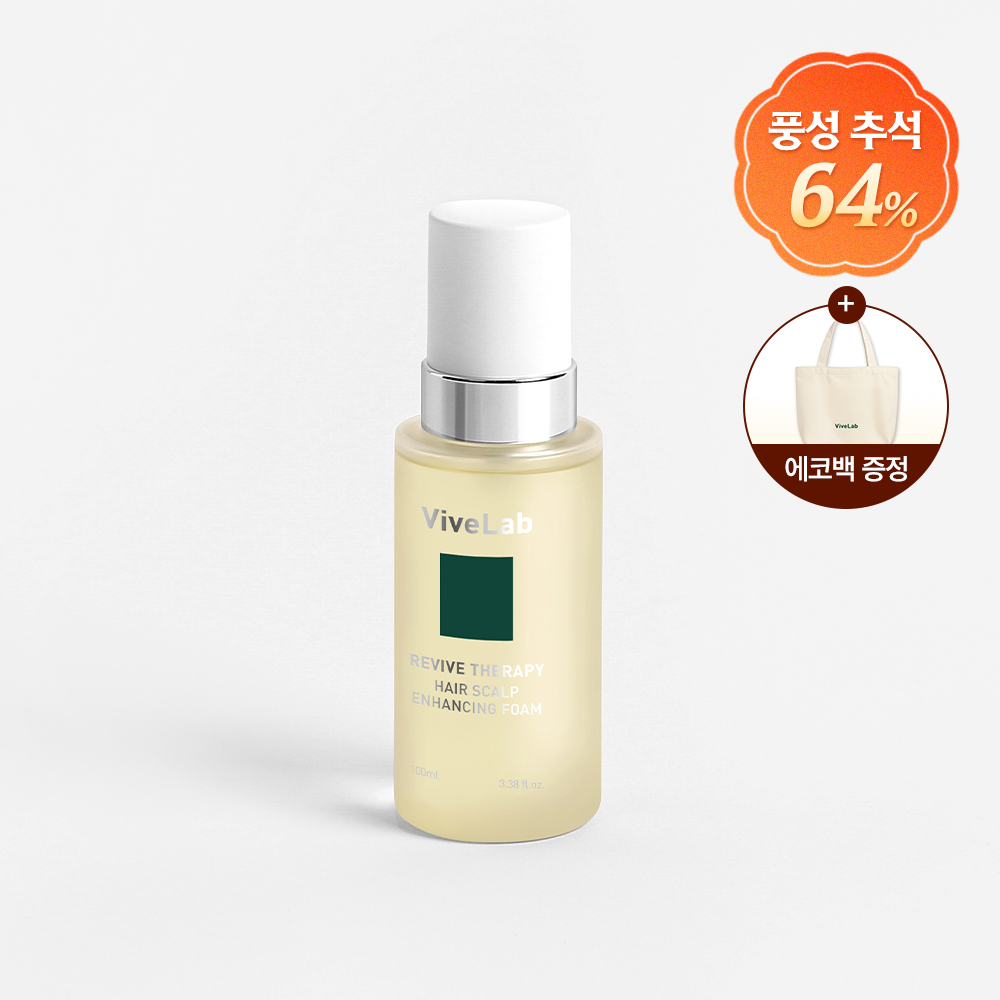바이브랩 리바이브 테라피 헤어 스칼프 인핸싱 폼 두피 영양제 에센스 플로럴, 100ml, 1개