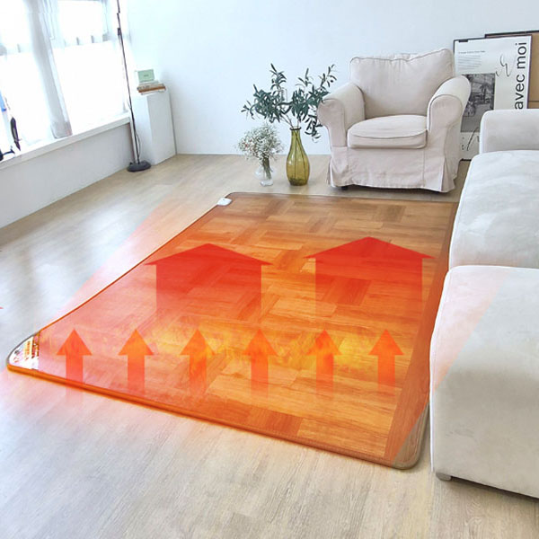 베어맘 거실 전기장판 카페트매트 탄소 카본 모노륨 3H 한일온열기 소형