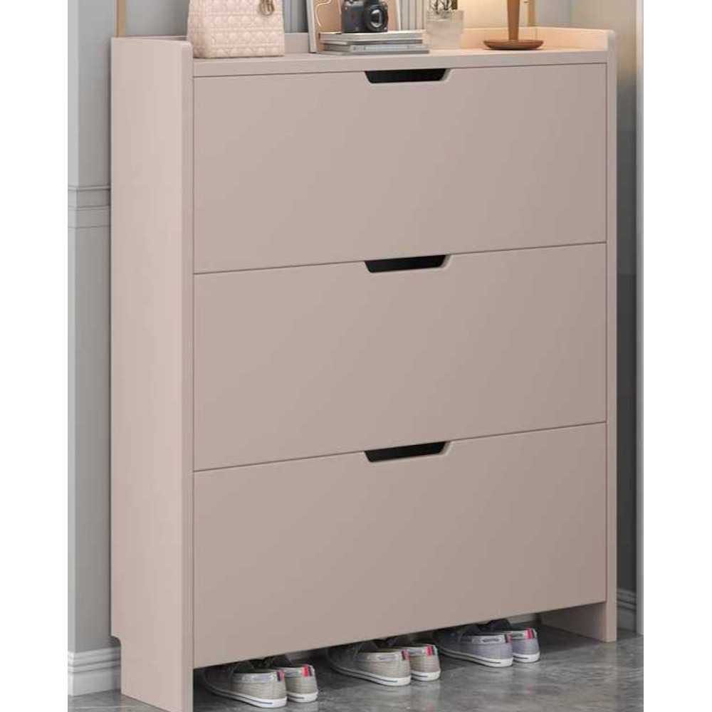 수납 틈새 신발장 슬림형 현관 정리 다용도 선반장 그레이 50x17x120 신발장 - 상품 이미지