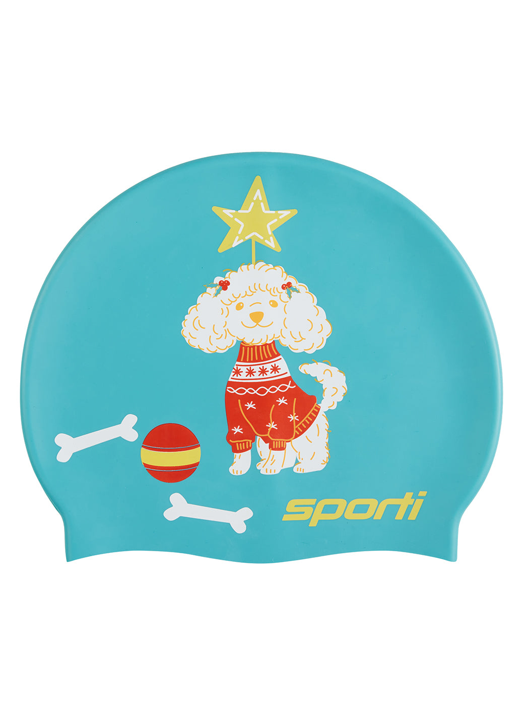 Granny Sweater Collection Pawliday Cheer Swim Cap - 상세 이미지 2