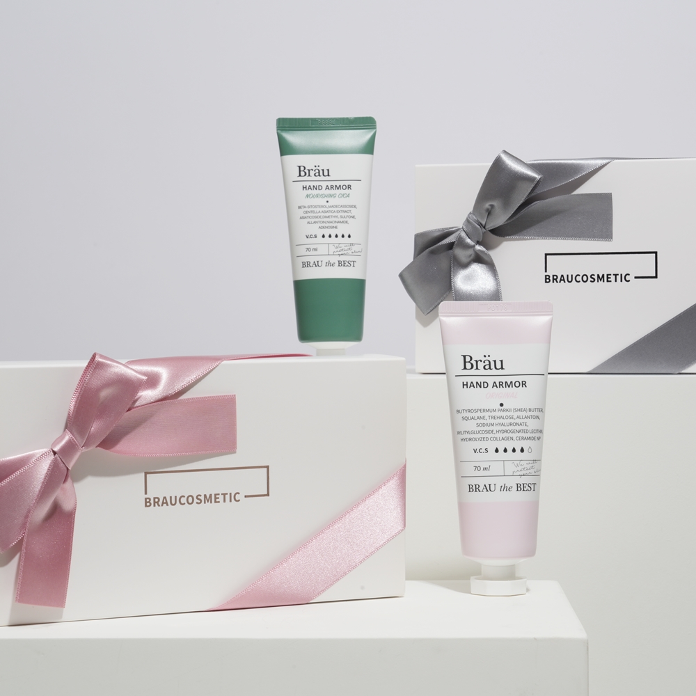 브로이 코스메틱 주부 습진 핸드 크림 코팅 손 아머 답례품 선물 세트