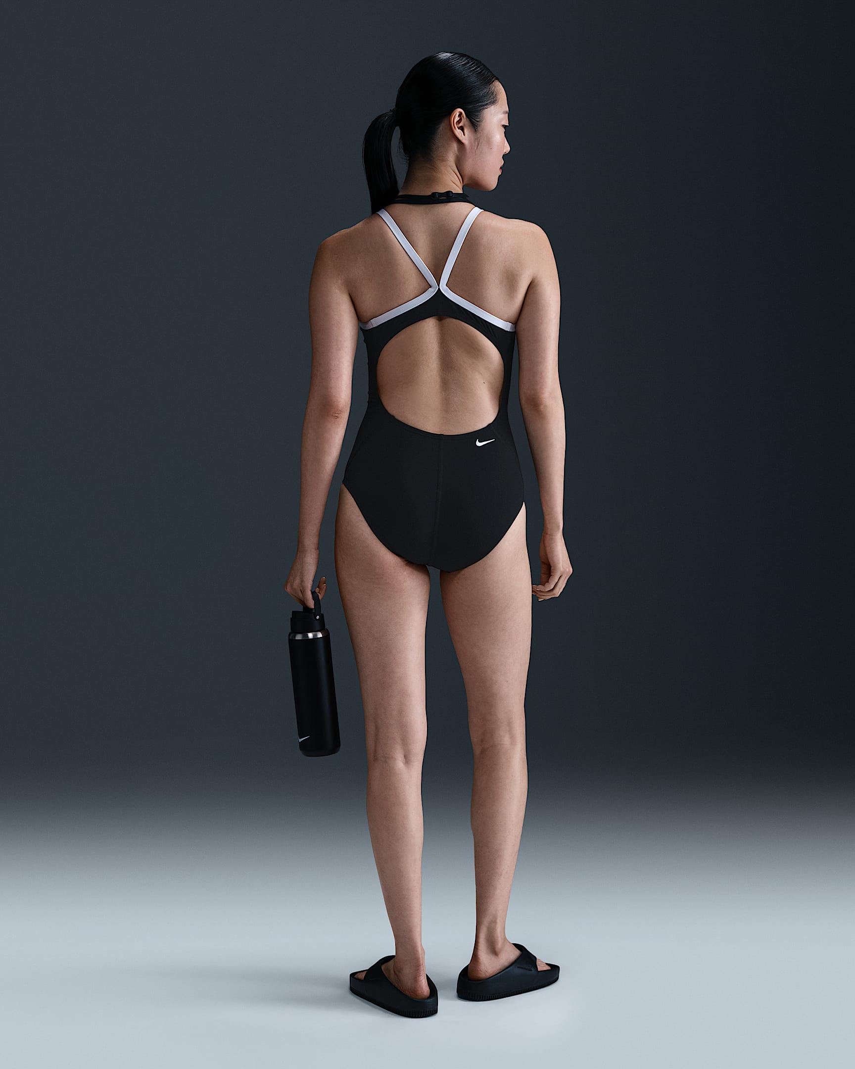 나이키 Signature Swoosh Racerback Low Leg One Piece - 상세 이미지 4