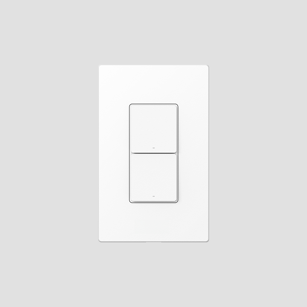 아카라 조명 스위치 H2 (2버튼, 2채널) 전기 전등 원격 타이머 누워서 불끄기