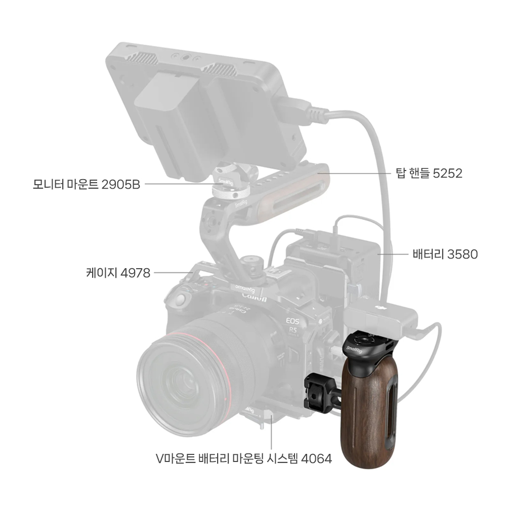 스몰리그 5238 우드 사이드 핸들 아리 타입 로케이팅 스크류 - 상세 이미지 3