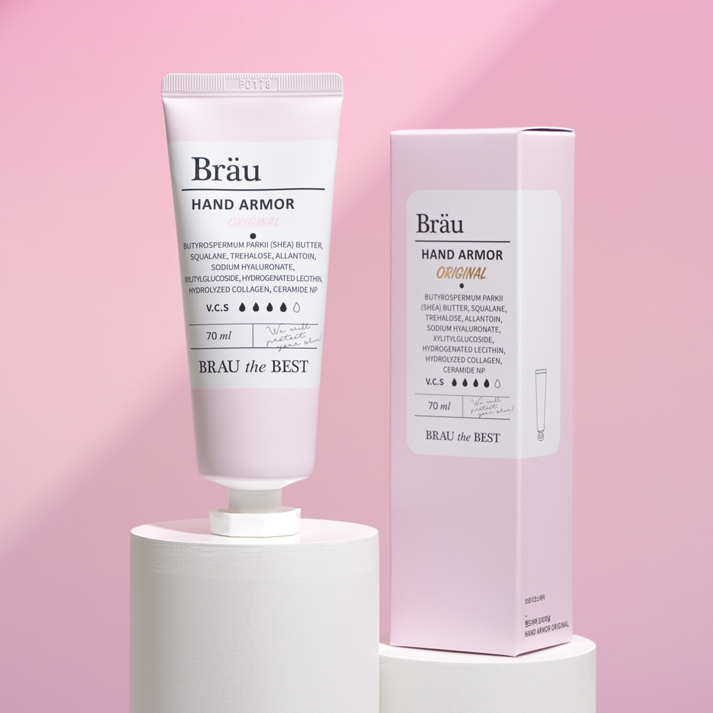 브로이 고보습 핸드크림 아카시아 퍼퓸 쉴드 방수 핸드크림 70ml