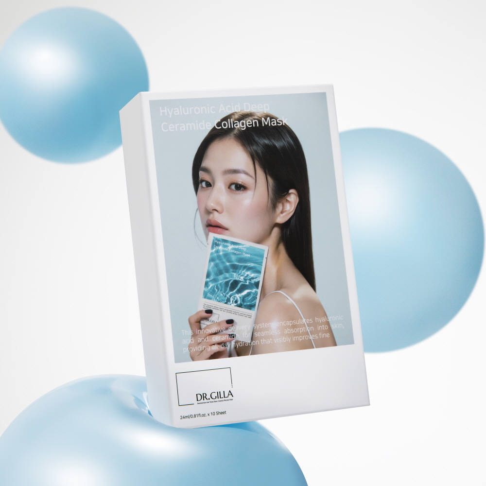 닥터길라 콜라겐 마스크팩 세라마이드 EGF 수분보습 10매 - 상품 이미지